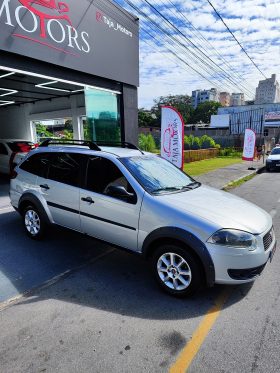 Fiat Palio Wekeend 2011 Perua Flex Prata 137136