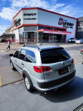 Fiat Palio Wekeend 2011 Perua Flex Prata 137136